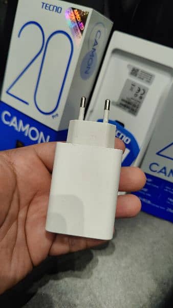 Tecno Camon 20 Pro 5 Months Warranty Box All Accessories 2
