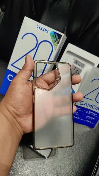 Tecno Camon 20 Pro 5 Months Warranty Box All Accessories 9