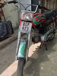 Hi speed . ,. 2015 model bike foR sale√{Registration. . . . . . Islamabad
