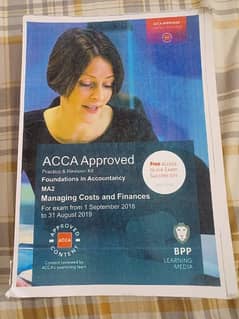 ACCA MA2 study text and exam kit