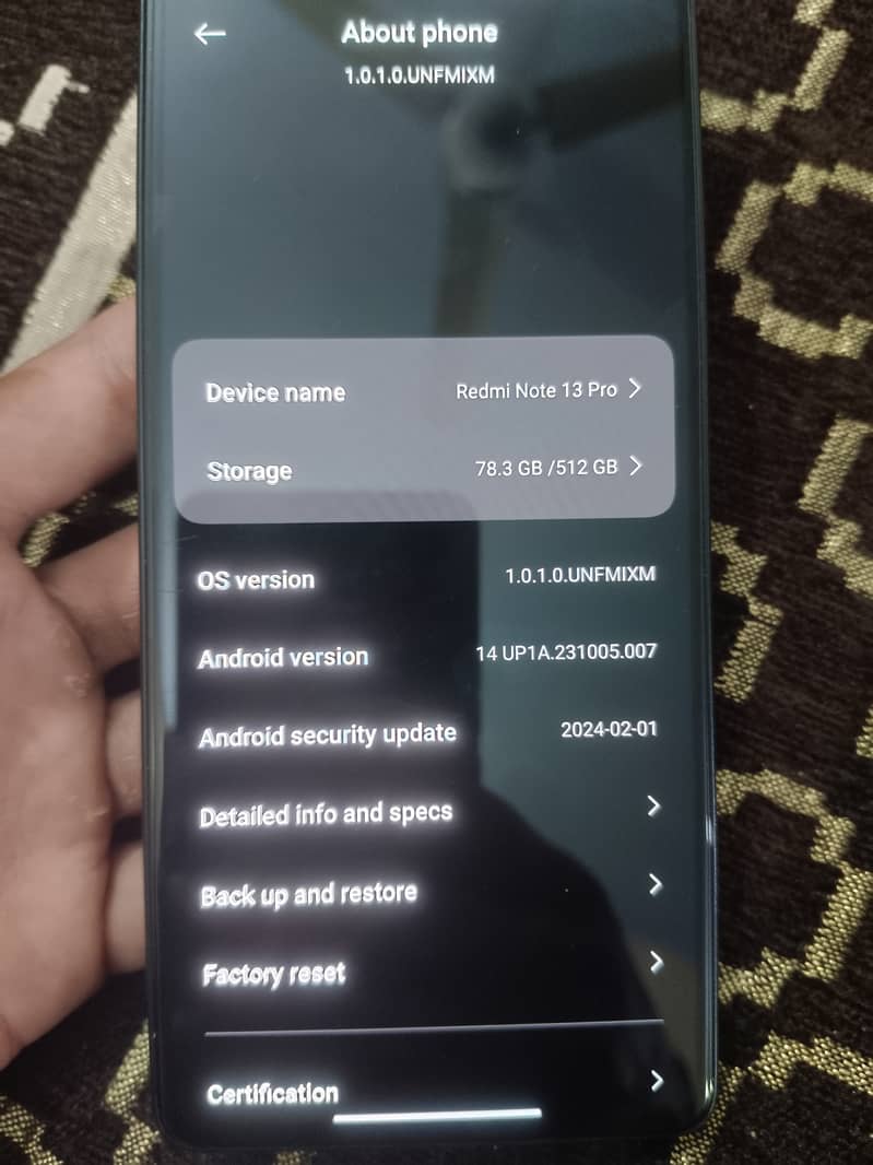 Redmi note 13 pro for sale 6