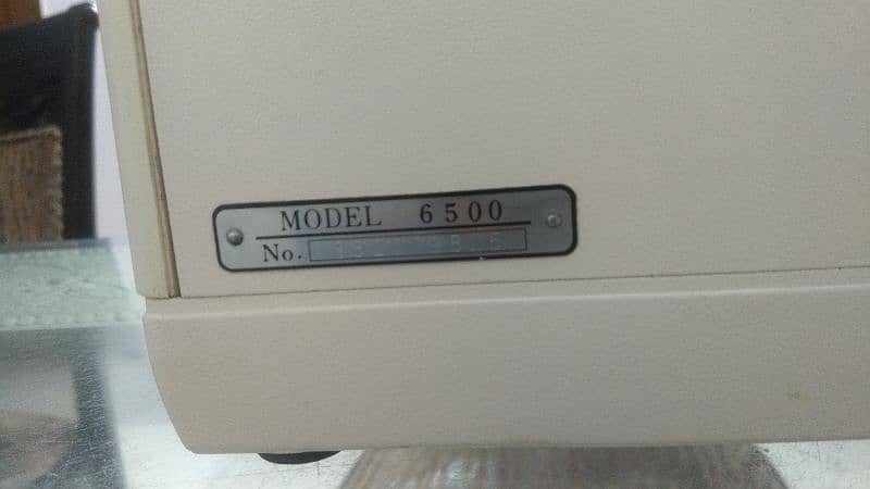 Janome sewing machine 6500 6