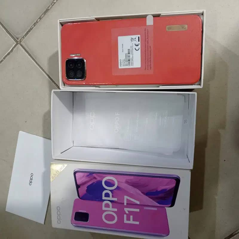 Oppo F 17 8/128, 10/10 condition with org dabba only 5
