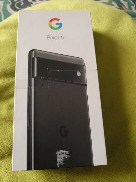 google pixel 6 with box complete  official pta approved dual sims 5