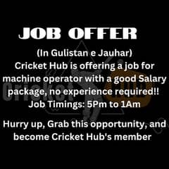 Grab this amazing job Opportunity