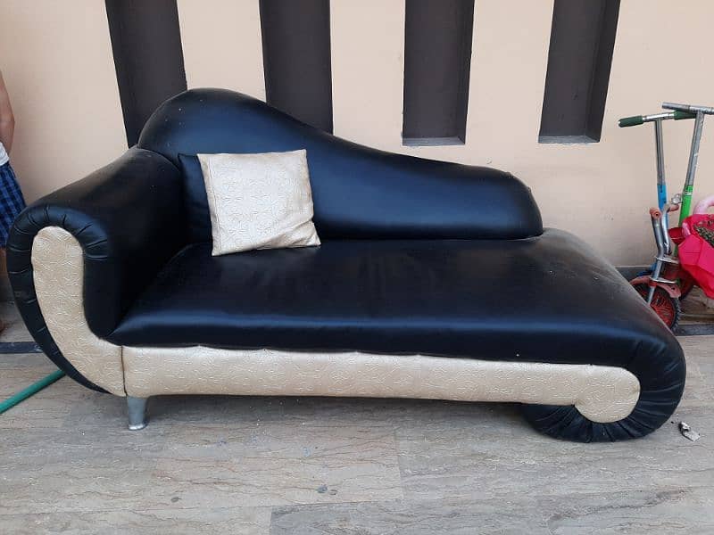Black n skin dewan sofa type 1