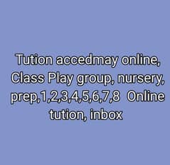 online tution accedmay 0