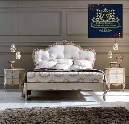 Chinioti bed set/bed dressing/almari/showcase/cupboard/wardrobe 1