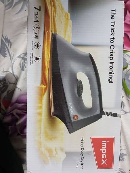 Heavy Duty Dry Iron 0