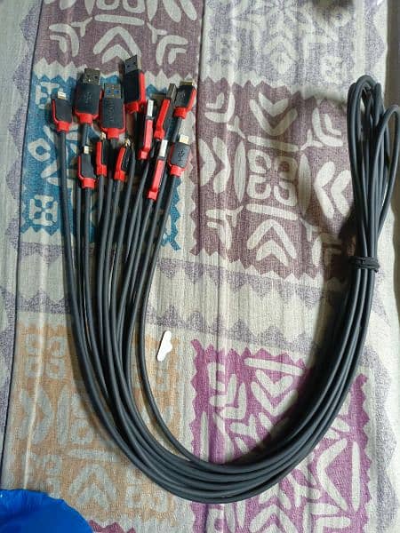 new accessories all head free and cable and chargar otp card reader 2