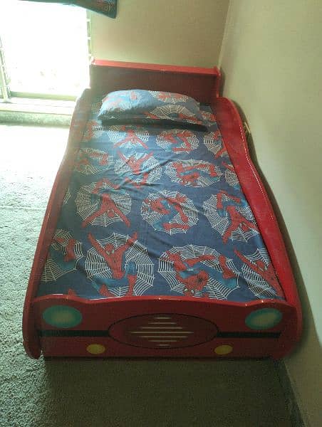 bed for boys  in car shape 5