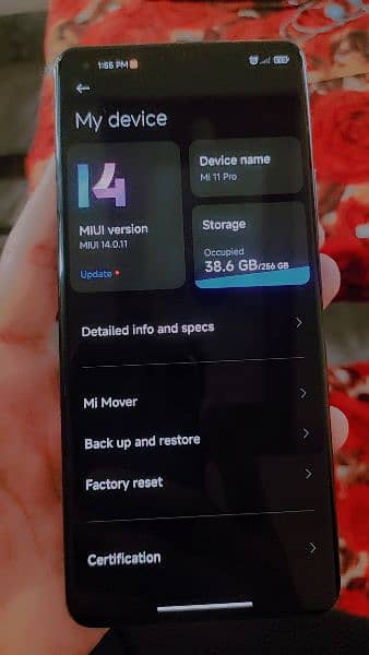 Xiaomi  Mi 11 pro Non PTA 4