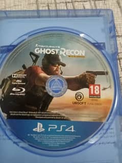 Tom clancy's Ghost recon (Ps4 Disc) (non negotiable) (Used)