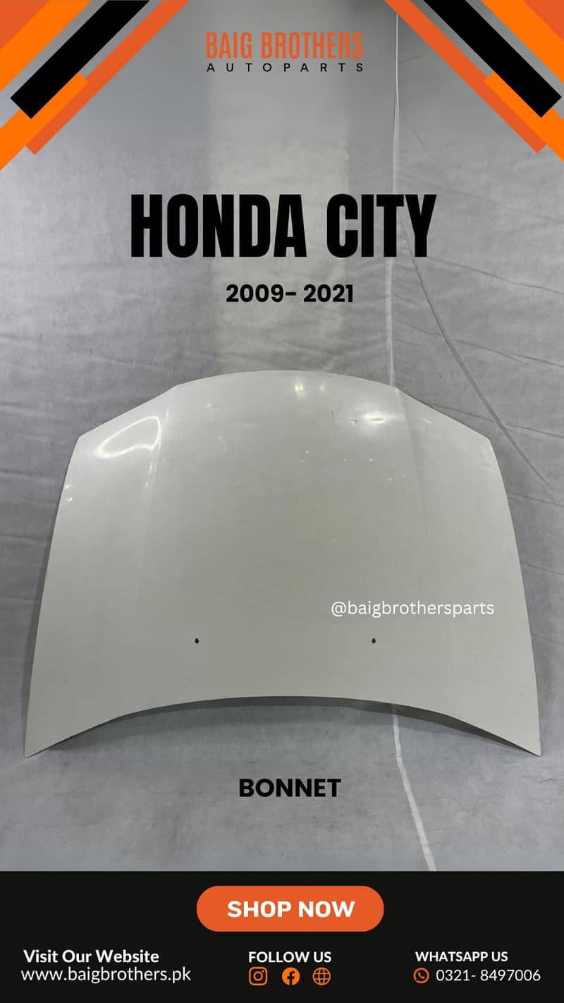 City Civic Havel MG HS Kia Stonic Hyundai Drl Light Bonet Grill Cover 14