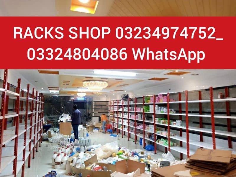 Racks/ wall rack/ Gondola Rack/ Store Rack/ cash counter/ Trolleys/bin 15