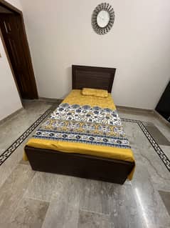 Single Bed with Mattress