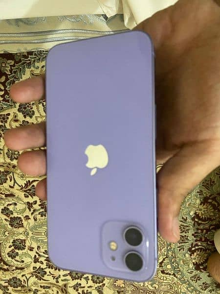 IPhone 12 /64gb good condition 88 battery health purple color 4