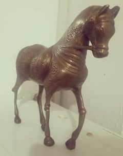 Old Foreign golden Antique Horse for sale