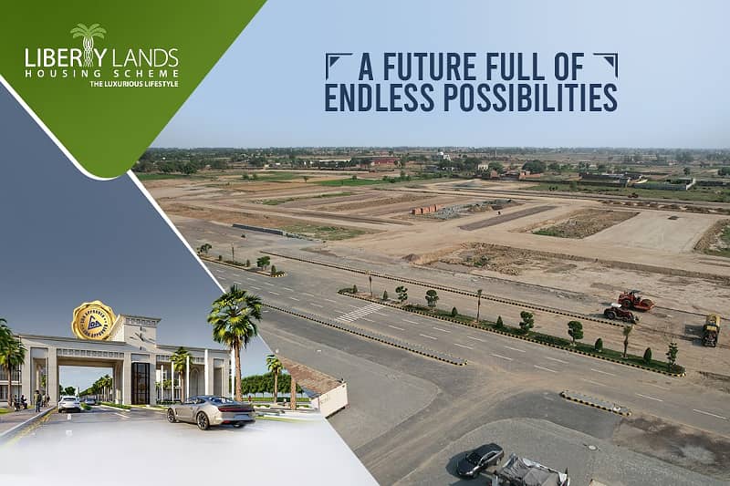 Liberty Lands Lahore 5 Marla Residential Plots for Sale 1