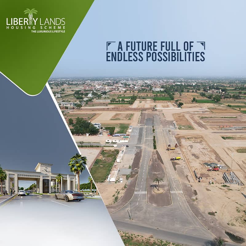 Liberty Lands Lahore 5 Marla Residential Plots for Sale 2