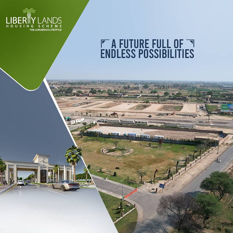 Liberty Lands Lahore 5 Marla Residential Plots for Sale 3