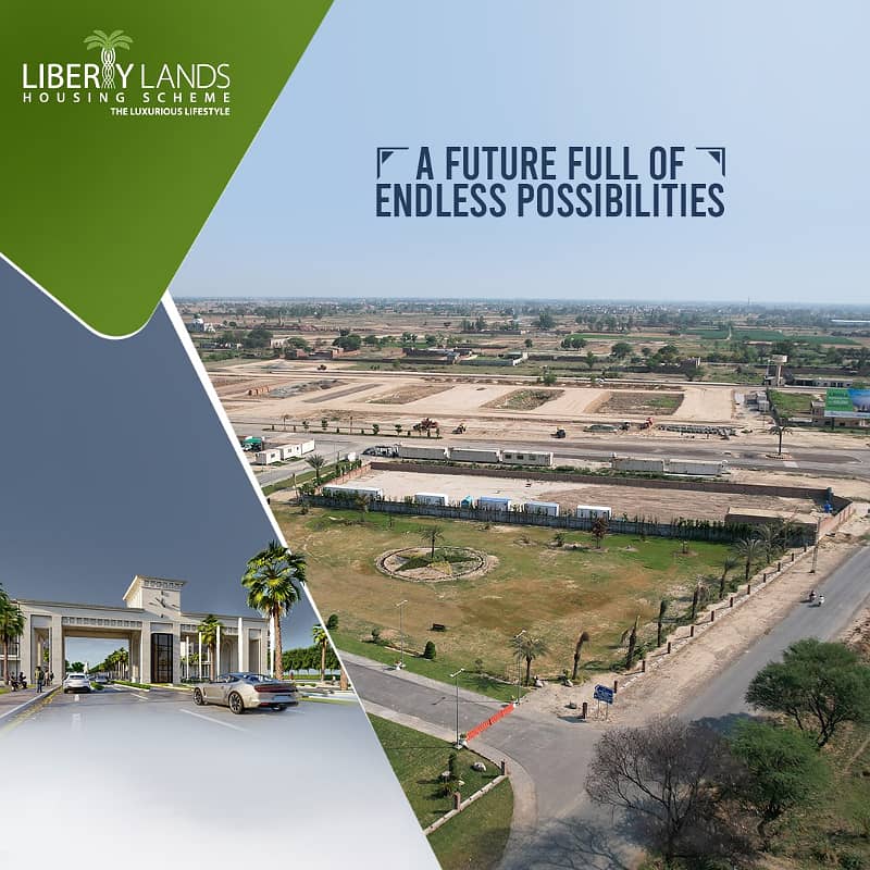 Liberty Lands Lahore 5 Marla Residential Plots for Sale 4