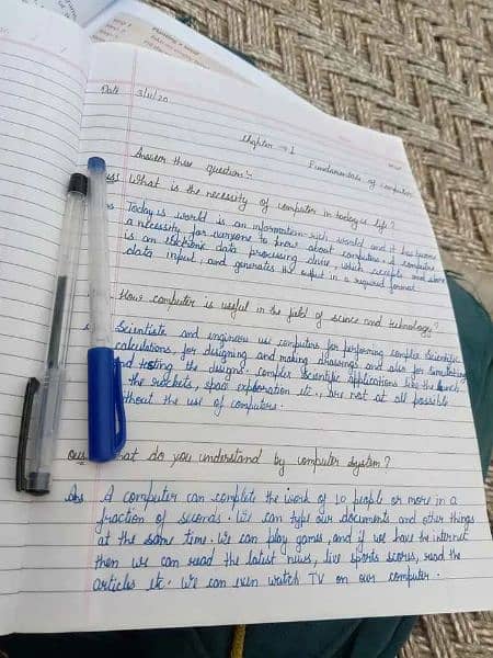 Handwriting Assignment work 6