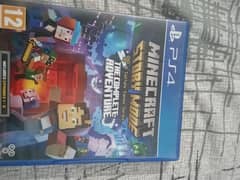 minecraft story mode 1-8 (used) (no scratches)