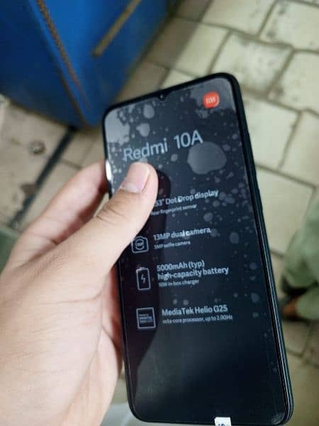 Redmi 10a pta approved 6/128 duel sim Al ok 5000mah battery new mobile 1