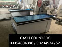 Cash Counter/ Shopping baskets/ Trolleys/ wall rack/ store rack/ POS