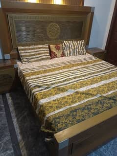 Double bed mattress side tables & Dresing table . 6 month use only