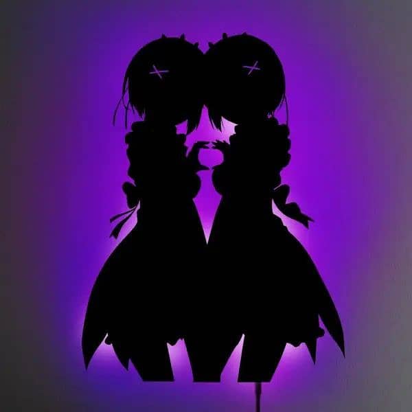 Anime V2 LED WALL SILHOUETTE ( Anime WallFrame ) 14