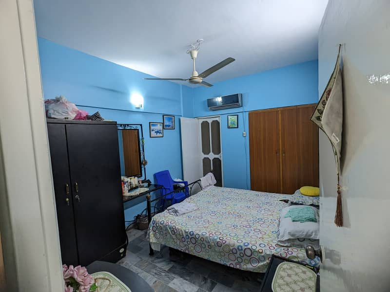 Flat For Buy in Gulistan e Jauhar Block 15 Uni Classic Next to Darul Sehat Hospital. . 7