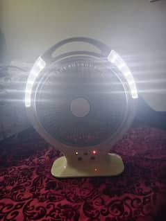 Fan rechargeable able with Battery backup 2houre fan for sale