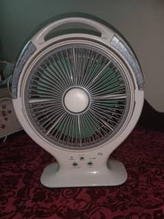 Fan rechargeable able with Battery backup 2houre fan for sale