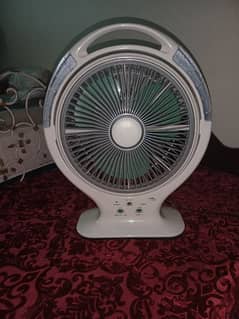 Fan rechargeable able with Battery backup 2houre fan for sale