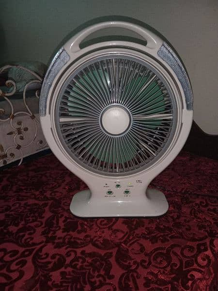 Fan rechargeable able with Battery backup 2houre fan sale 3