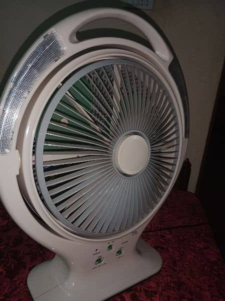 Fan rechargeable able with Battery backup 2houre fan sale 7