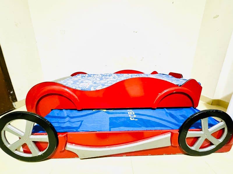 2 in 1 car bed for kids 1
