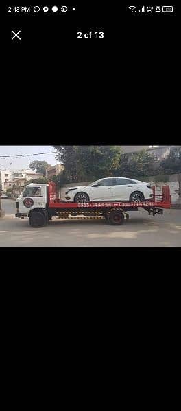 mazda 3500 towing recovery lifter 1