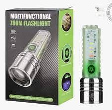 520A Zoomable Flashlight Torch/Torch Light With Wammer And Cutter RL-2