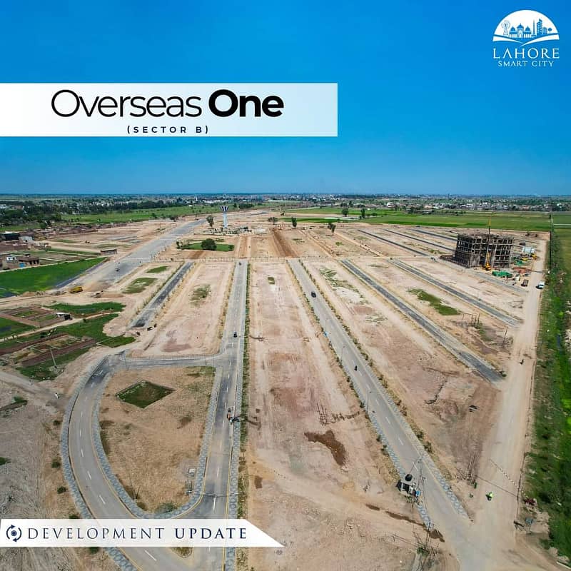 5 Marla Residential Plot is for Sale in Lahore Smart City OVERSEAS 1 9