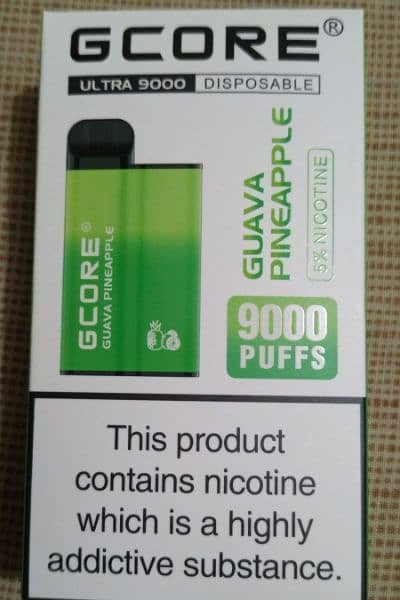 G core ultra 9000PUFF VAPES#PODS 4