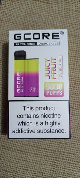 G core ultra 9000PUFF VAPES#PODS 12