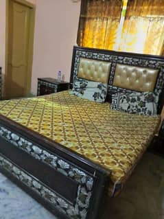 Wooden Bed Set
