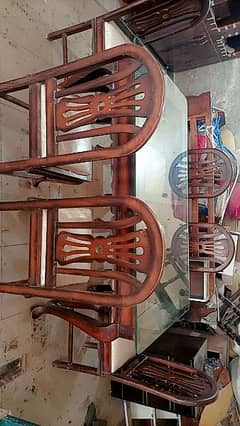 Dining table 6 chair