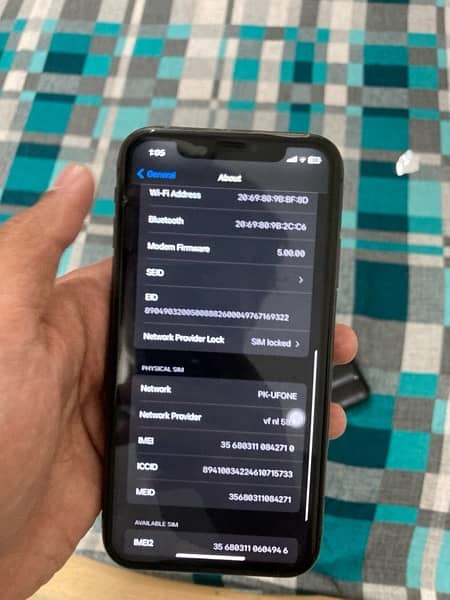 iphone 11 jv non active 64 gb water pack 7