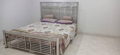 Rod Iron King Size Bed Only Bed 0