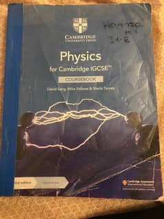 physics course book IGCSE