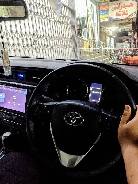 Toyota corolla Altis Grande black interior 2022 5